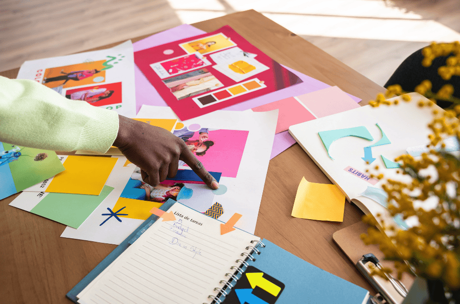 Arkansas small business branding color palettes and website design examples